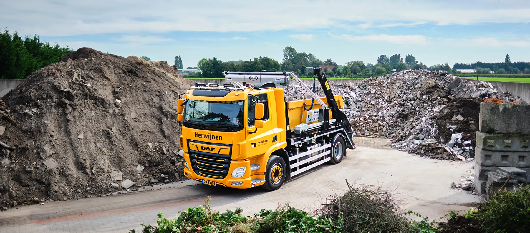 Bouw-en-sloopafval container huren Geldermalsen