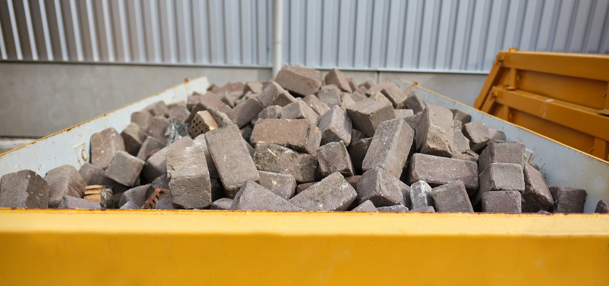 Bouw- en sloopcontainer 6m3